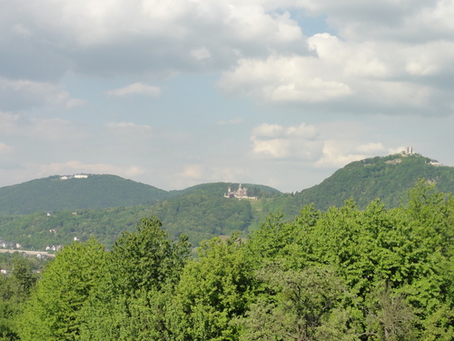 Königswinter mit Petersberg, Drachenburg und Drachenfels