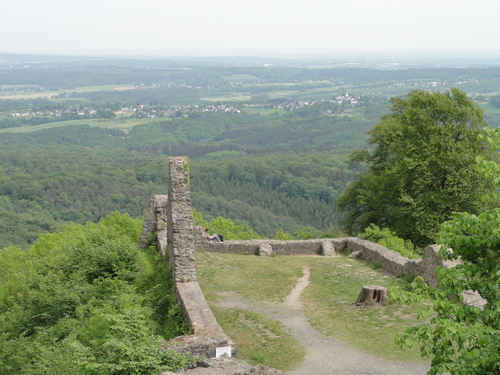 Bad Honnef, Blick von der Löwenburg