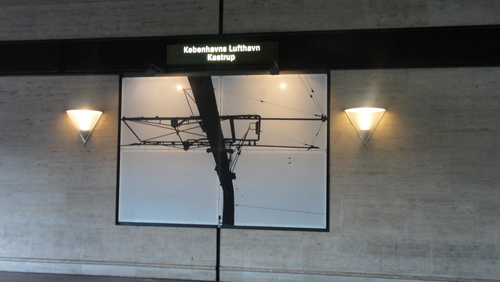 Railway Station "Kopenhavns Lufthavn"
