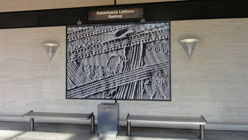 Railway Station "Kopenhavns Lufthavn"