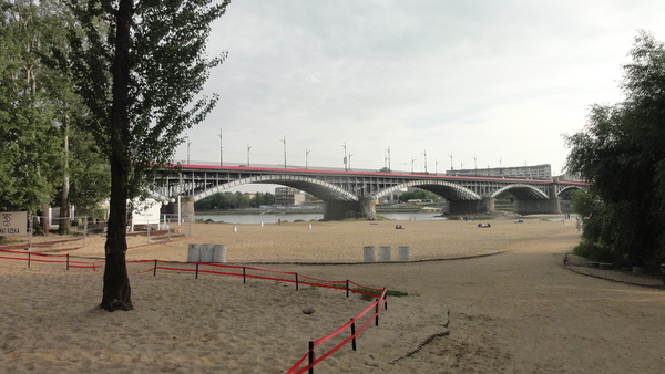 Warszawa,  Visla/Weichsel, Most Poniatowskiego