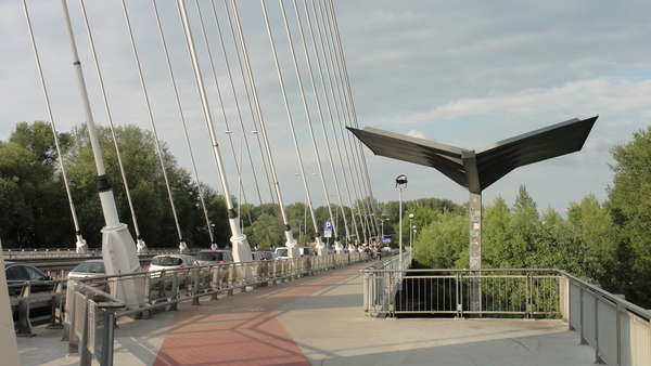 Warszawa,  Visla/Weichsel, Most Swietokryski