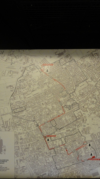 Warszawa, Map of the Ghetto